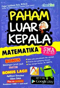 Image of PAHAM LUAR KEPALA : MATEMATIKA