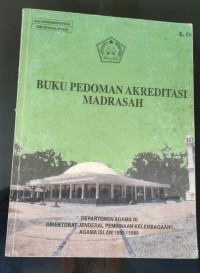 Image of Buku Pedoman Akreditasi Madrasah