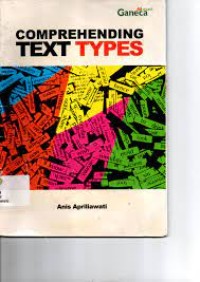 Image of COMPREHENDING TEXT TYPES